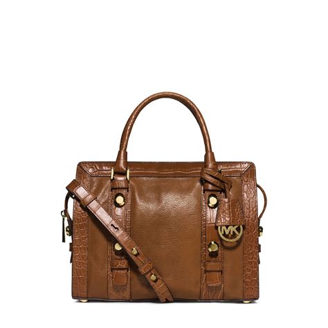 michael kors collins stud bag|MICHAEL Michael Kors Women's Collins Stud Medium Leather .